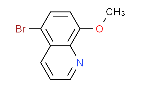 CAS No. 10522-47-1, 5-bromo-8-methoxyquinoline