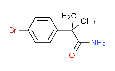 CAS No. 850144-81-9, 2-(4-bromophenyl)-2-methylpropanamide