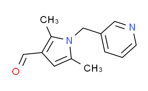 CAS No. 878424-30-7, 2,5-dimethyl-1-(3-pyridinylmethyl)-1H-pyrrole-3-carbaldehyde