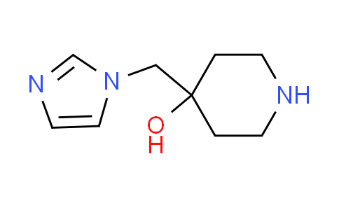 CAS No. 1033693-17-2, 4-(1H-imidazol-1-ylmethyl)-4-piperidinol