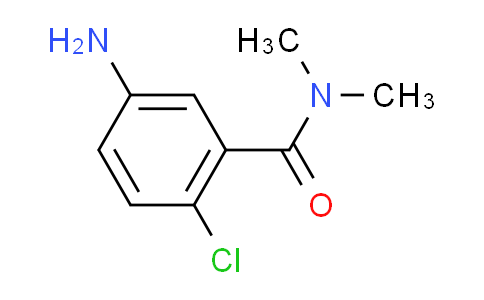 CAS No. 946691-01-6, 5-amino-2-chloro-N,N-dimethylbenzamide