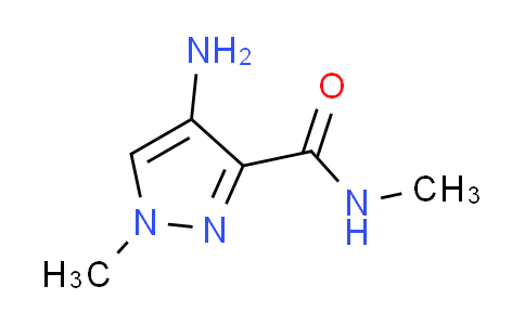 CAS No. 1001500-41-9, 4-amino-N,1-dimethyl-1H-pyrazole-3-carboxamide