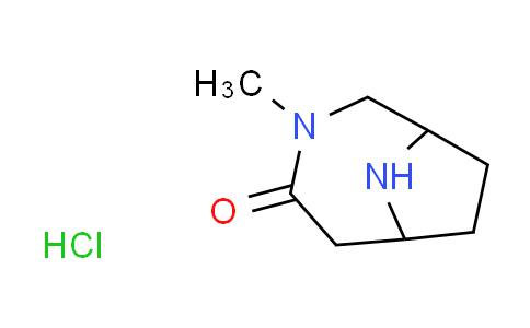 CAS No. 1820581-06-3, rac-(1S,6R)-3-methyl-3,9-diazabicyclo[4.2.1]nonan-4-one hydrochloride