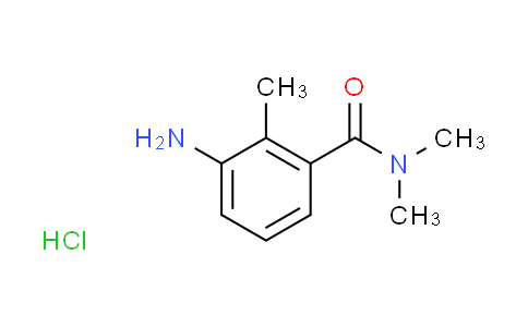 CAS No. 1269199-47-4, 3-amino-N,N,2-trimethylbenzamide hydrochloride