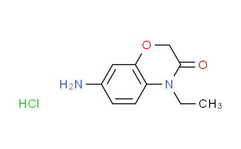 CAS No. 1269397-43-4, 7-amino-4-ethyl-2H-1,4-benzoxazin-3(4H)-one hydrochloride