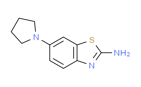 944887-42-7 | 6-(1-pyrrolidinyl)-1,3-benzothiazol-2-amine