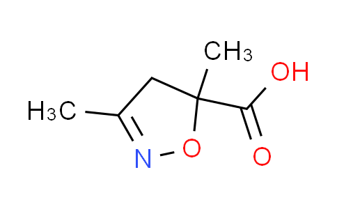 CAS No. 908248-87-3, 3,5-dimethyl-4,5-dihydro-5-isoxazolecarboxylic acid