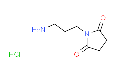 CAS No. 1211465-69-8, 1-(3-aminopropyl)-2,5-pyrrolidinedione hydrochloride