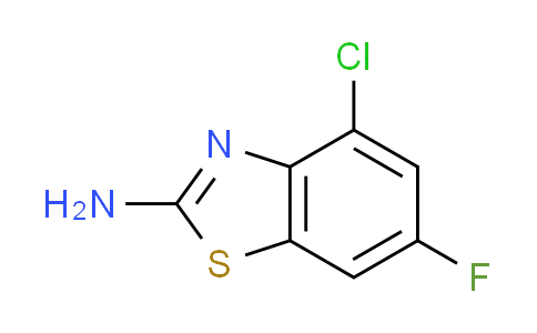 CAS No. 210834-98-3, 4-chloro-6-fluoro-1,3-benzothiazol-2-amine