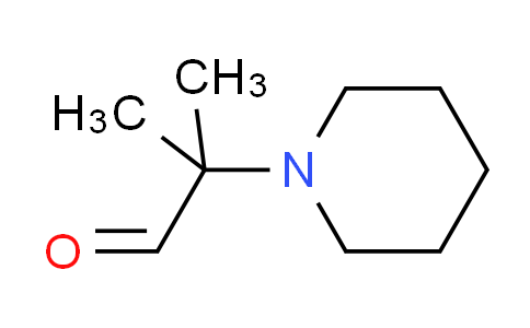 CAS No. 16042-93-6, 2-methyl-2-(1-piperidinyl)propanal