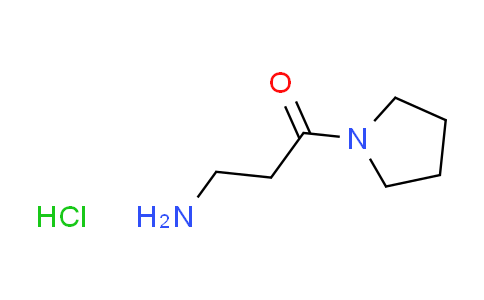 CAS No. 670253-59-5, [3-oxo-3-(1-pyrrolidinyl)propyl]amine hydrochloride