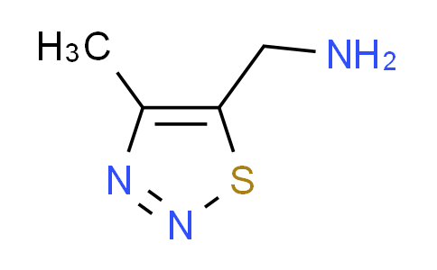 CAS No. 790641-72-4, 1-(4-methyl-1,2,3-thiadiazol-5-yl)methanamine