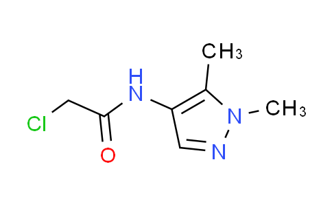 CAS No. 957261-65-3, 2-chloro-N-(1,5-dimethyl-1H-pyrazol-4-yl)acetamide