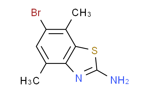 CAS No. 383131-43-9, 6-bromo-4,7-dimethyl-1,3-benzothiazol-2-amine
