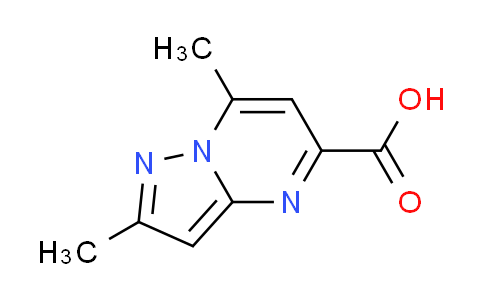 CAS No. 1015846-86-2, 2,7-dimethylpyrazolo[1,5-a]pyrimidine-5-carboxylic acid