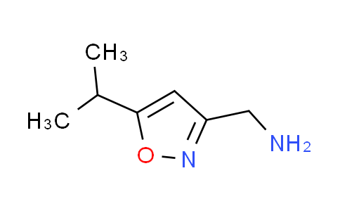 CAS No. 154016-49-6, 1-(5-isopropyl-3-isoxazolyl)methanamine