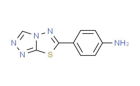 CAS No. 797767-52-3, (4-[1,2,4]triazolo[3,4-b][1,3,4]thiadiazol-6-ylphenyl)amine
