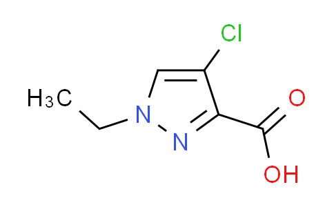 CAS No. 512810-20-7, 4-chloro-1-ethyl-1H-pyrazole-3-carboxylic acid