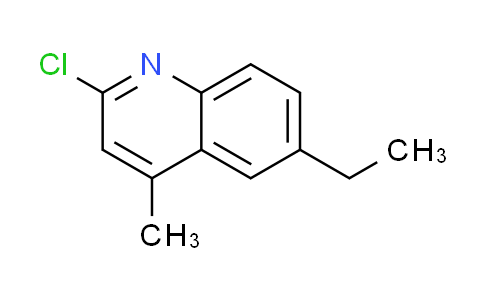 CAS No. 35213-56-0, 2-chloro-6-ethyl-4-methylquinoline