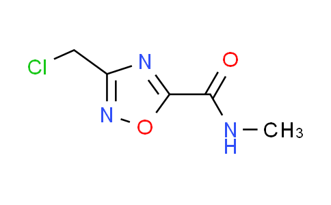 CAS No. 1123169-42-5, 3-(chloromethyl)-N-methyl-1,2,4-oxadiazole-5-carboxamide
