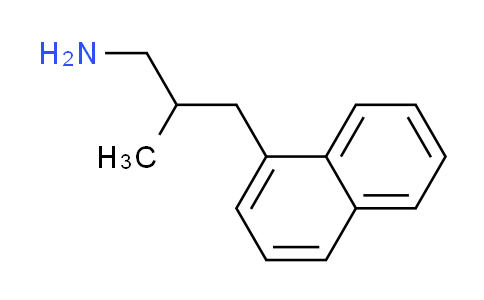 CAS No. 1123169-44-7, 2-methyl-3-(1-naphthyl)-1-propanamine