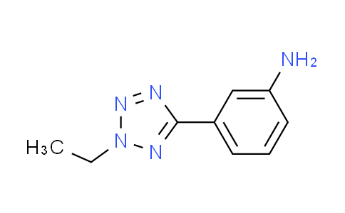 CAS No. 1082766-28-6, 3-(2-ethyl-2H-tetrazol-5-yl)aniline