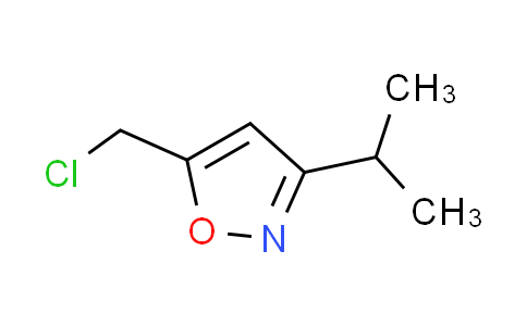 CAS No. 64988-71-2, 5-(chloromethyl)-3-isopropylisoxazole