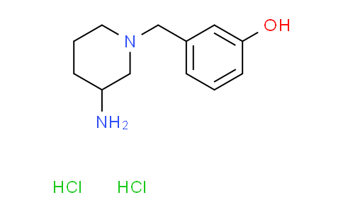 CAS No. 1158446-46-8, 3-[(3-amino-1-piperidinyl)methyl]phenol dihydrochloride