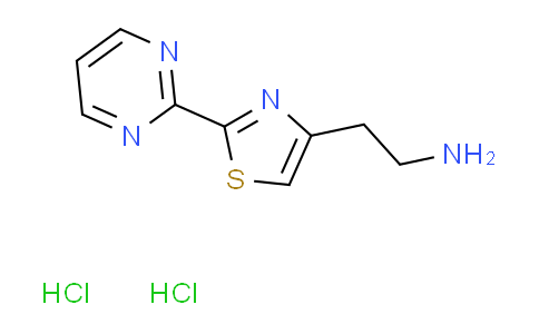 CAS No. 1426444-82-7, {2-[2-(2-pyrimidinyl)-1,3-thiazol-4-yl]ethyl}amine dihydrochloride
