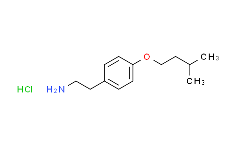 CAS No. 1201633-54-6, {2-[4-(3-methylbutoxy)phenyl]ethyl}amine hydrochloride