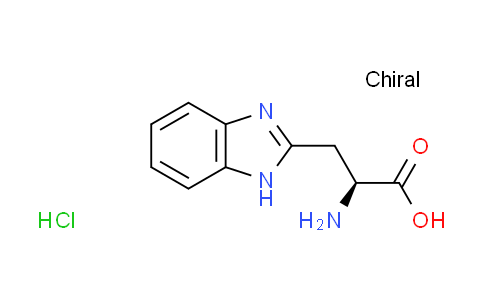 CAS No. 90840-35-0, 3-(1H-benzimidazol-2-yl)alanine hydrochloride