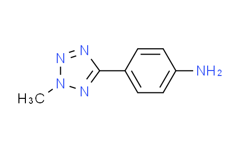 CAS No. 436092-89-6, 4-(2-methyl-2H-tetrazol-5-yl)aniline
