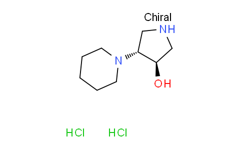 CAS No. 1390655-00-1, trans-4-(1-piperidinyl)-3-pyrrolidinol dihydrochloride