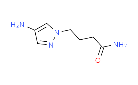 CAS No. 1172325-06-2, 4-(4-amino-1H-pyrazol-1-yl)butanamide