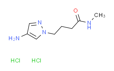 CAS No. 1609403-68-0, 4-(4-amino-1H-pyrazol-1-yl)-N-methylbutanamide dihydrochloride