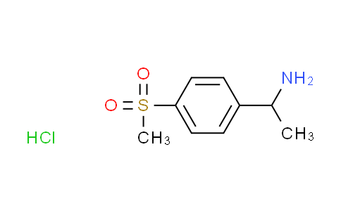 CAS No. 98959-90-1, {1-[4-(methylsulfonyl)phenyl]ethyl}amine hydrochloride