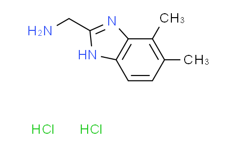 CAS No. 1269053-76-0, [(4,5-dimethyl-1H-benzimidazol-2-yl)methyl]amine dihydrochloride