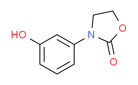 CAS No. 1038713-37-9, 3-(3-hydroxyphenyl)-1,3-oxazolidin-2-one