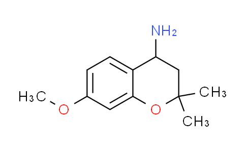 CAS No. 220634-33-3, (7-methoxy-2,2-dimethyl-3,4-dihydro-2H-chromen-4-yl)amine
