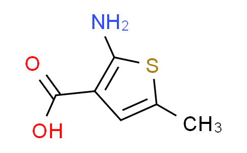 CAS No. 41940-47-0, 2-amino-5-methyl-3-thiophenecarboxylic acid