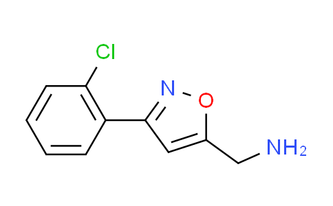 CAS No. 543713-32-2, 1-[3-(2-chlorophenyl)-5-isoxazolyl]methanamine