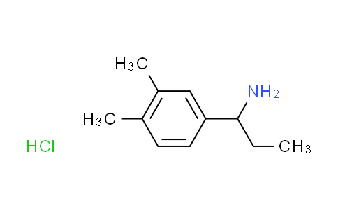 CAS No. 1268990-99-3, [1-(3,4-dimethylphenyl)propyl]amine hydrochloride