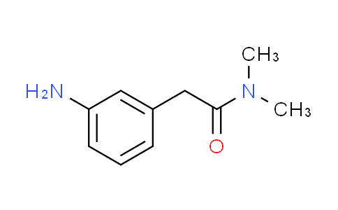 CAS No. 58730-43-1, 2-(3-aminophenyl)-N,N-dimethylacetamide
