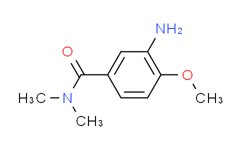 CAS No. 953888-49-8, 3-amino-4-methoxy-N,N-dimethylbenzamide