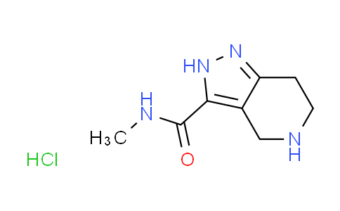 CAS No. 1219957-27-3, N-methyl-4,5,6,7-tetrahydro-2H-pyrazolo[4,3-c]pyridine-3-carboxamide hydrochloride