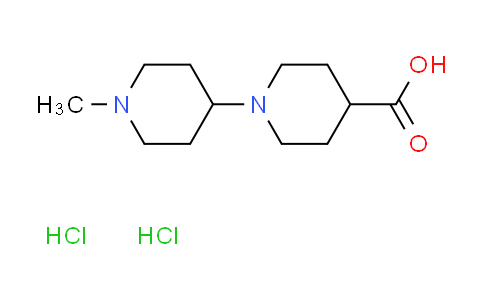 CAS No. 1185304-52-2, 1'-methyl-1,4'-bipiperidine-4-carboxylic acid dihydrochloride