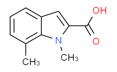 CAS No. 858233-18-8, 1,7-dimethyl-1H-indole-2-carboxylic acid