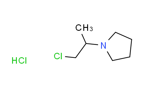 CAS No. 322391-26-4, 1-(2-chloro-1-methylethyl)pyrrolidine hydrochloride