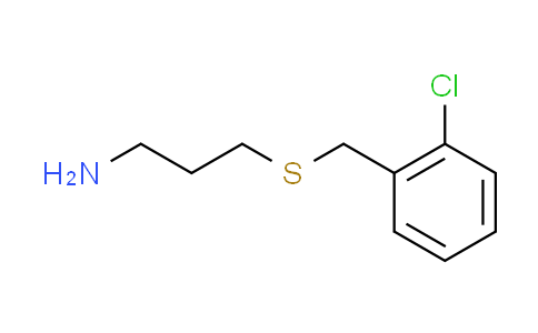 CAS No. 1082766-31-1, 3-[(2-chlorobenzyl)thio]-1-propanamine