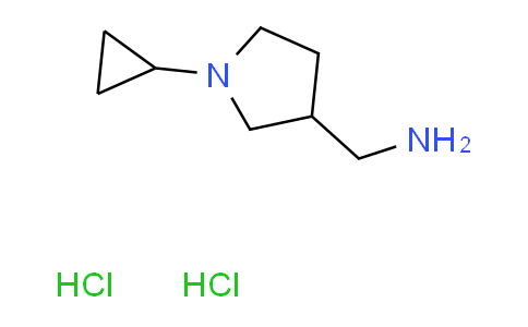 CAS No. 1609403-25-9, [(1-cyclopropyl-3-pyrrolidinyl)methyl]amine dihydrochloride
